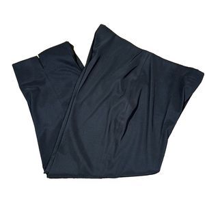 Lauren Vidal Paris Moss Brown Stretch Twill Ankle Slit Side Zip Pants SZ: T5 M/L